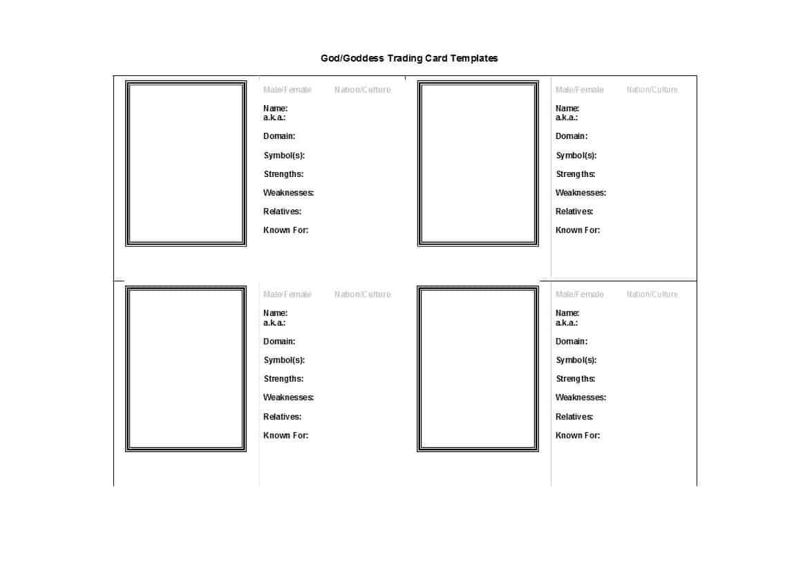 001 Free Printable Baseball Trading Card Template Ideas With Free Sports Card Template