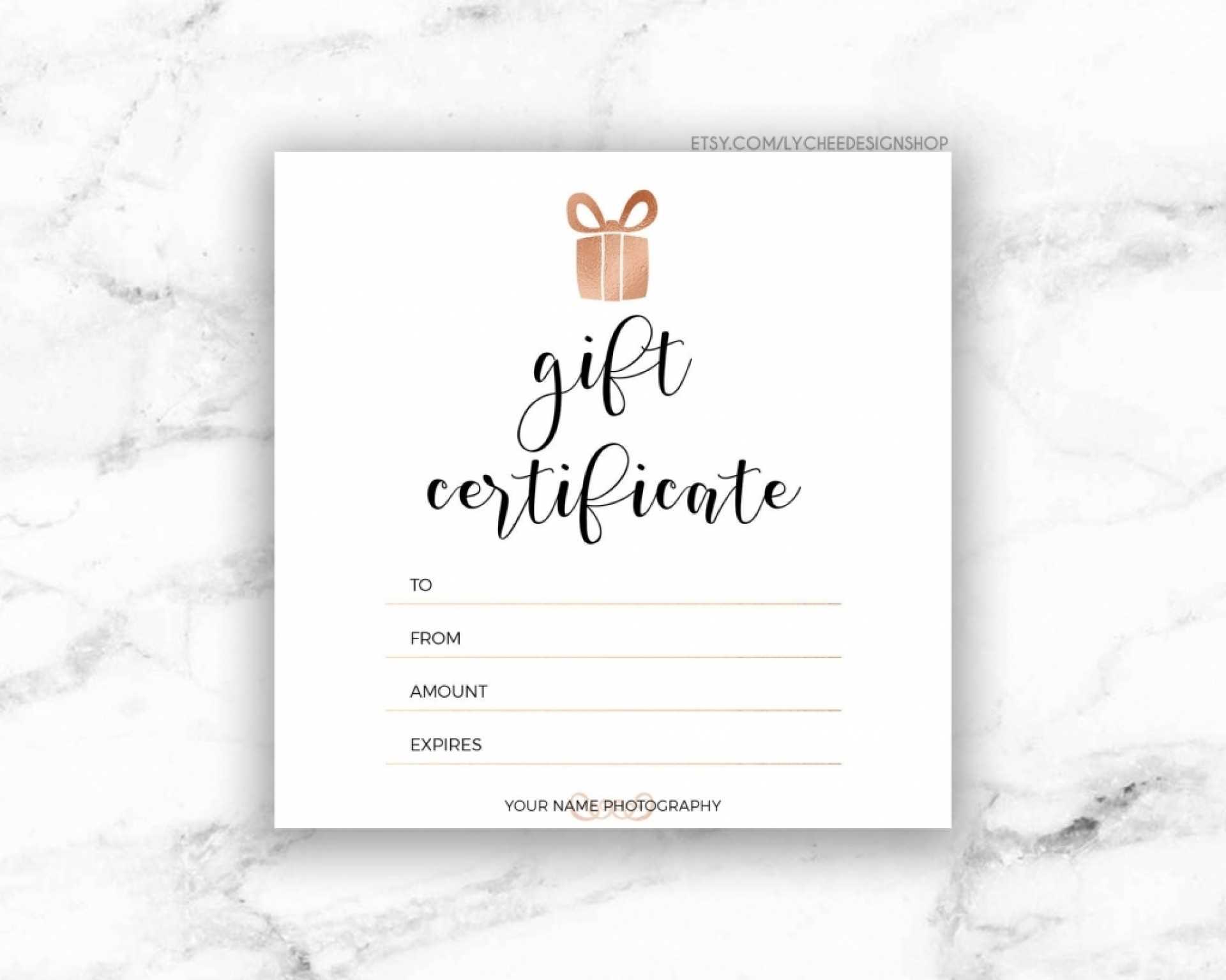 001 Printable Photography Gift Certificate Template Ideas Inside Free Photography Gift Certificate Template