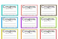 001 Template Ideas Free Printable Coupon Beautiful Templates intended for Coupon Book Template Word