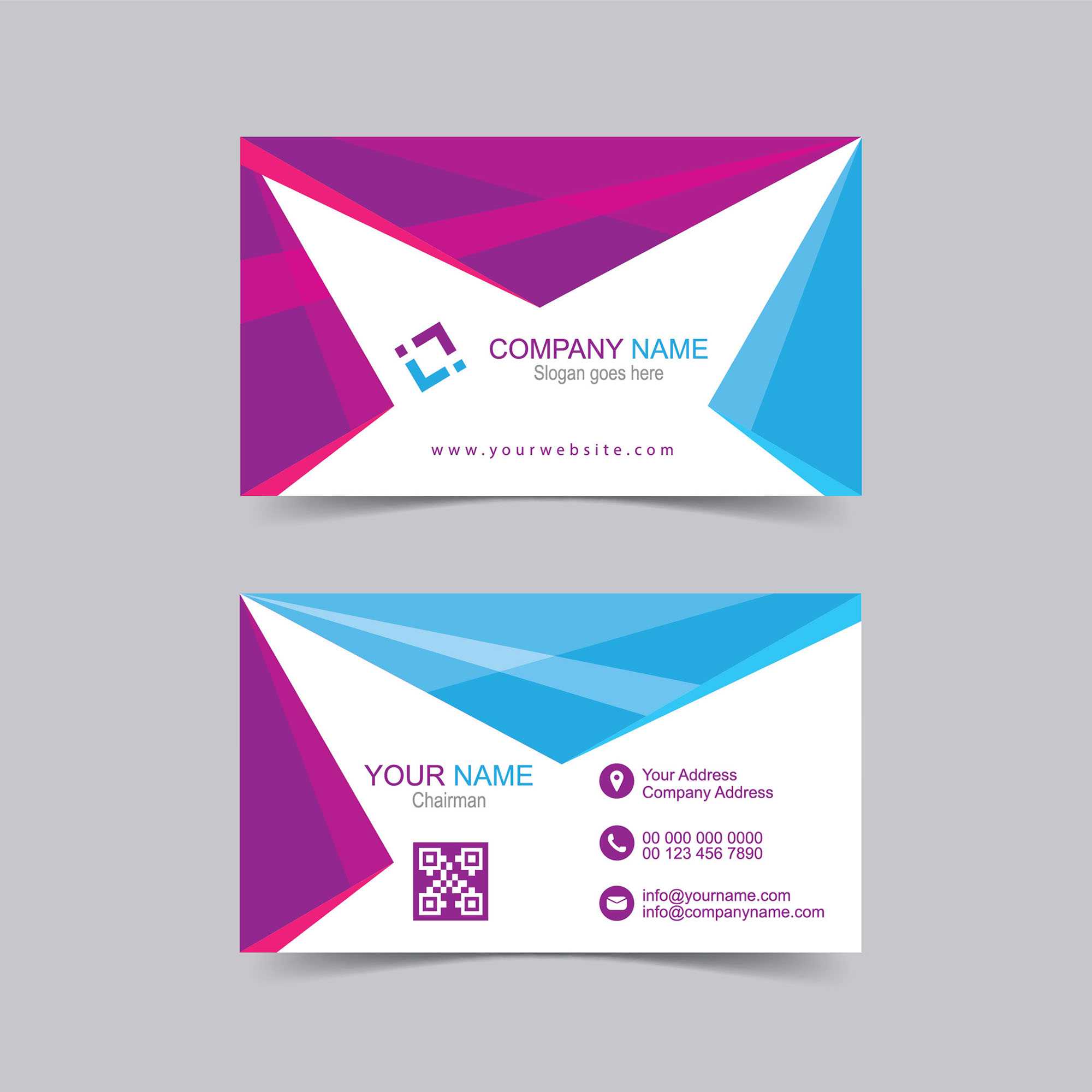002 Blank Business Card Template Photoshop Free Download Pertaining To Blank Business Card Template Download