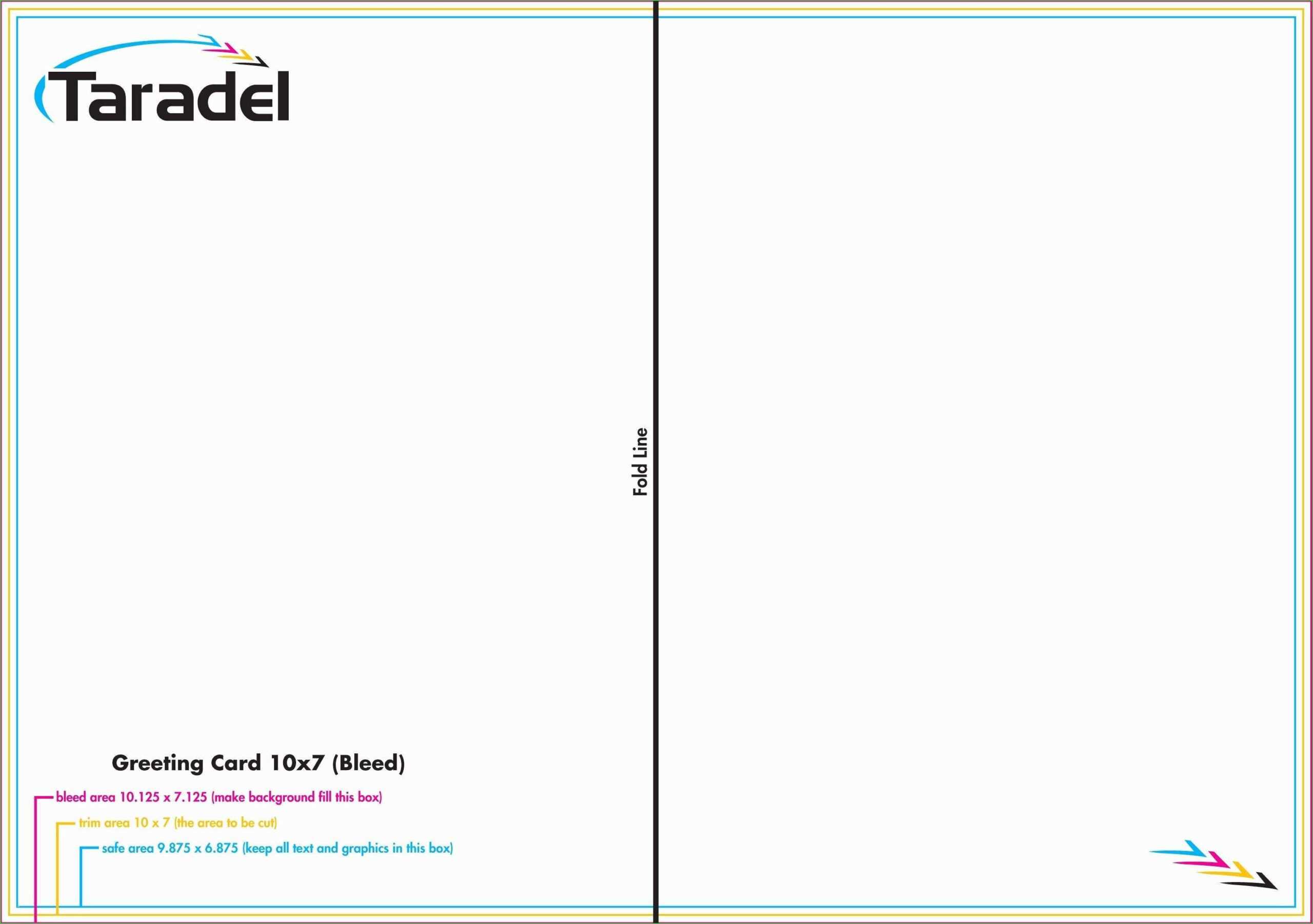 002 Quarter Fold Card Template Photoshop Indesign Greeting For Quarter Fold Card Template