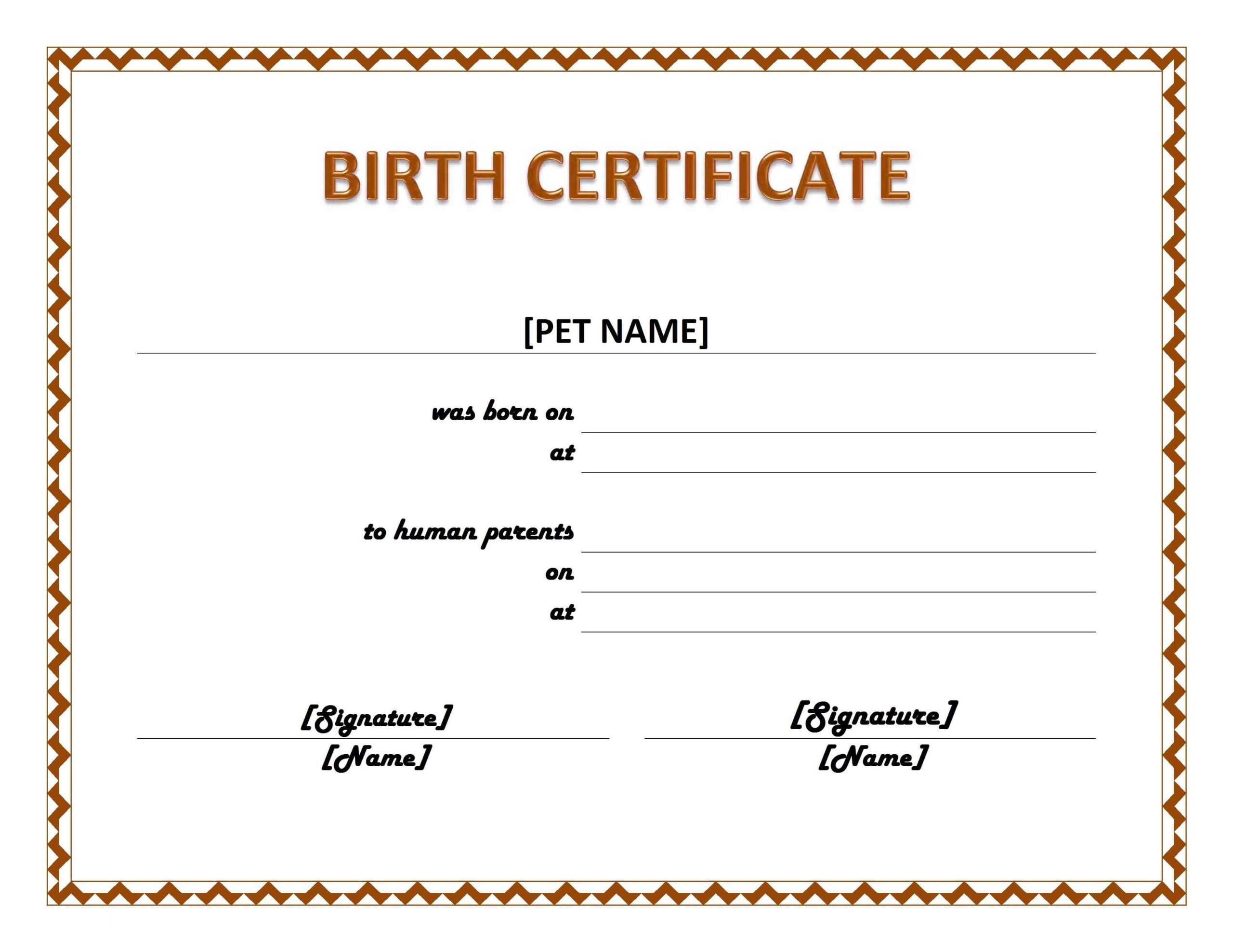 003 Official Birth Certificate Template Charming Designs In Adoption Certificate Template