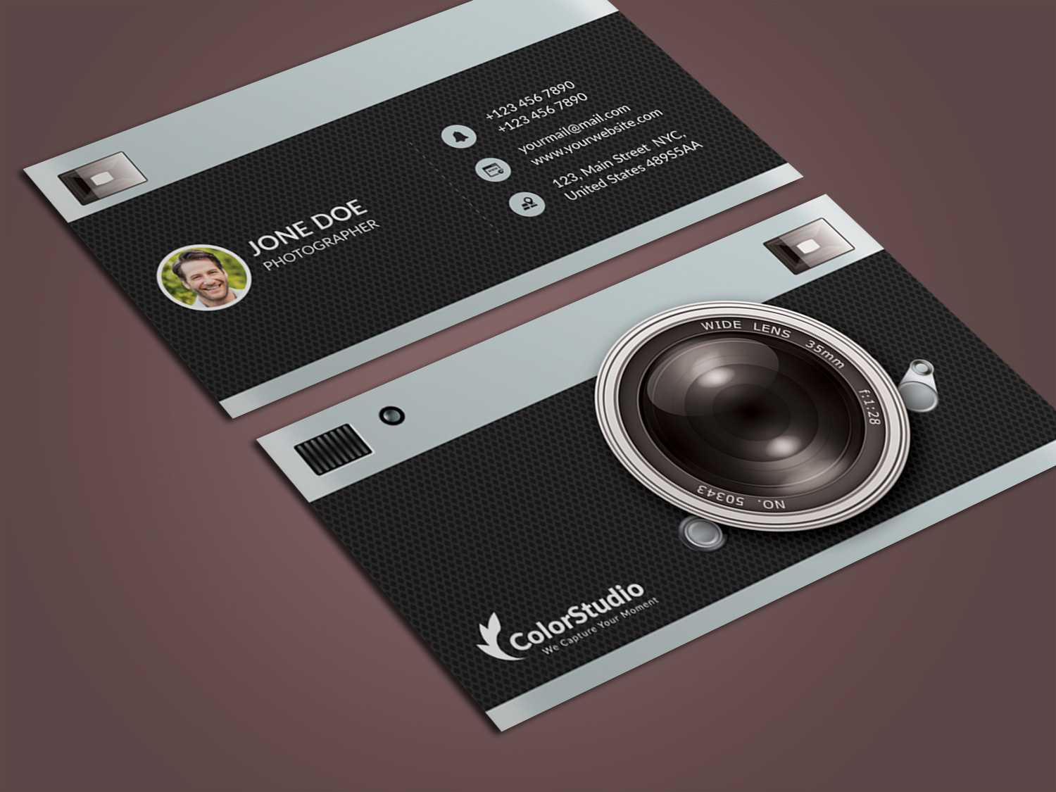 003 Template Ideas Inside Photography Business Card Templates Free Download