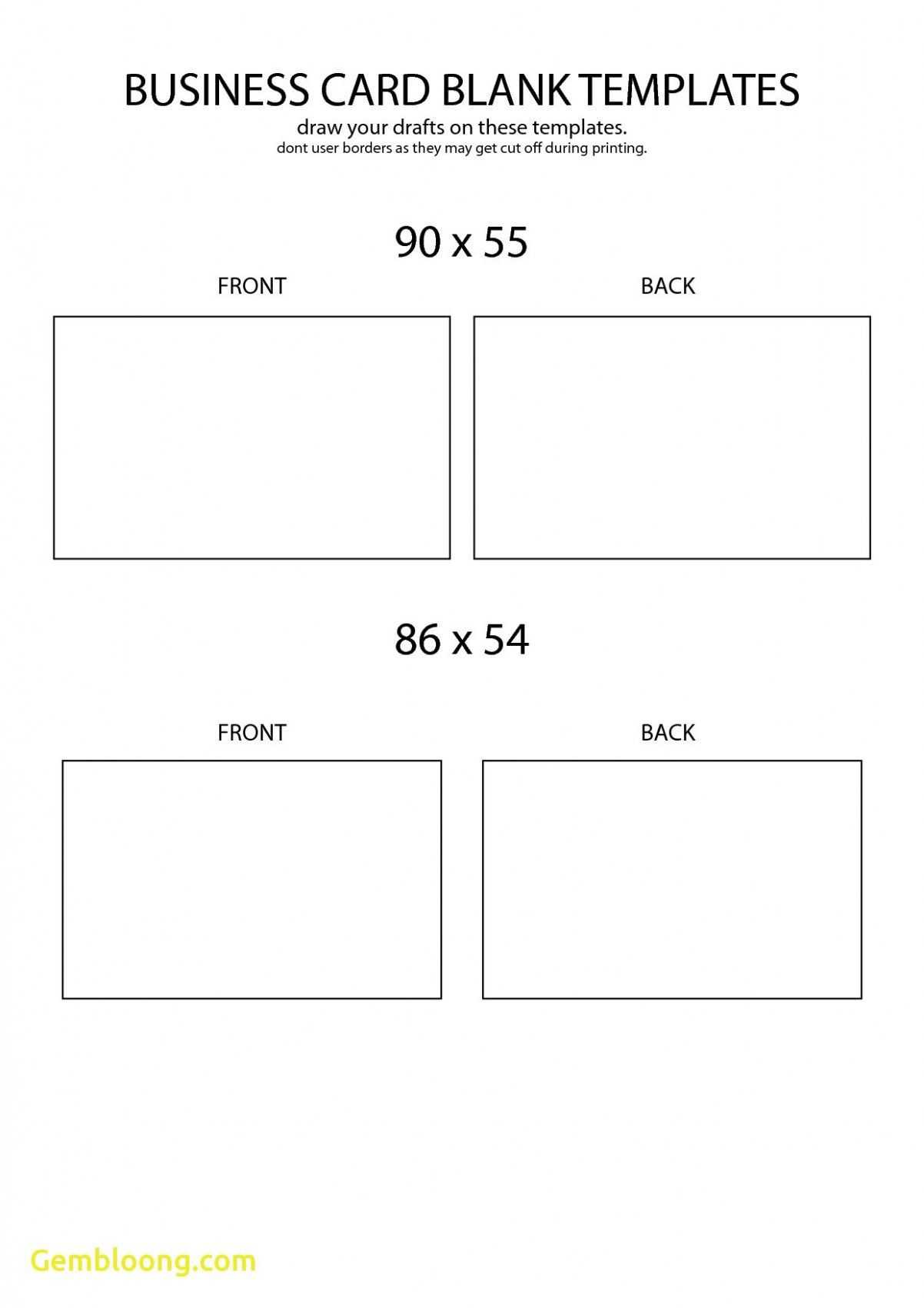 004 Template Ideas Free Blank Business Card Templates Intended For Business Card Size Photoshop Template