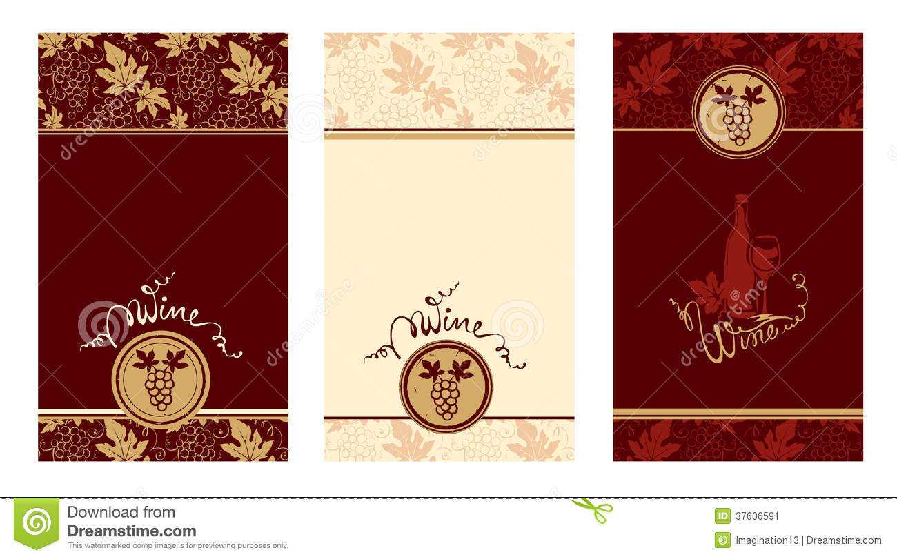 005 Free Wine Label Template Templates Labels Illustrations With Regard To Blank Wine Label Template