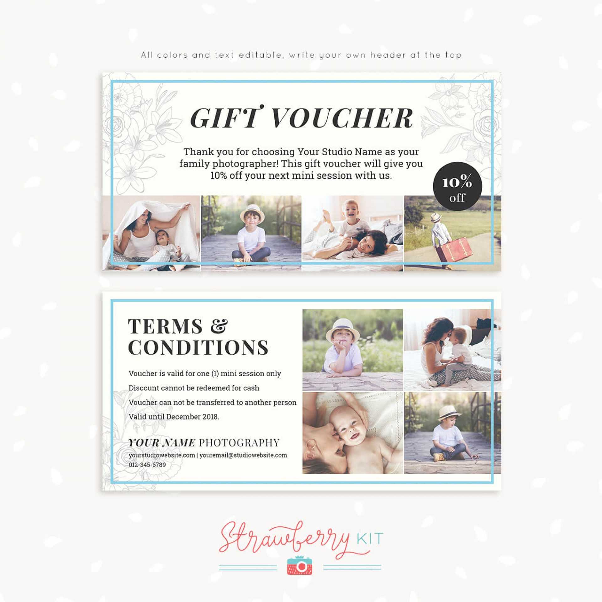 005 Photo Session Gift Certificate Template Fantastic Ideas With Regard To Photoshoot Gift Certificate Template