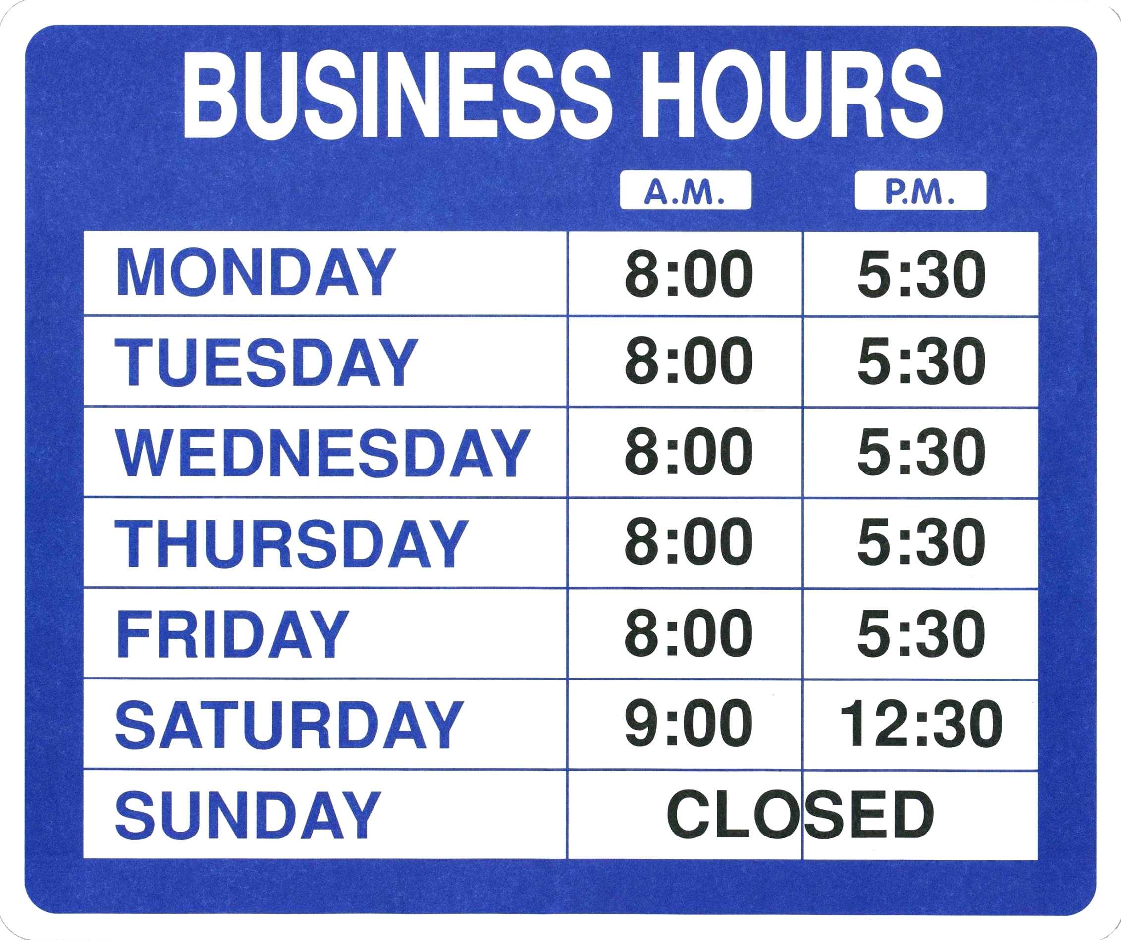 005 Template Ideas Business Hours Microsoft Word Office Regarding Hours Of Operation Template Microsoft Word