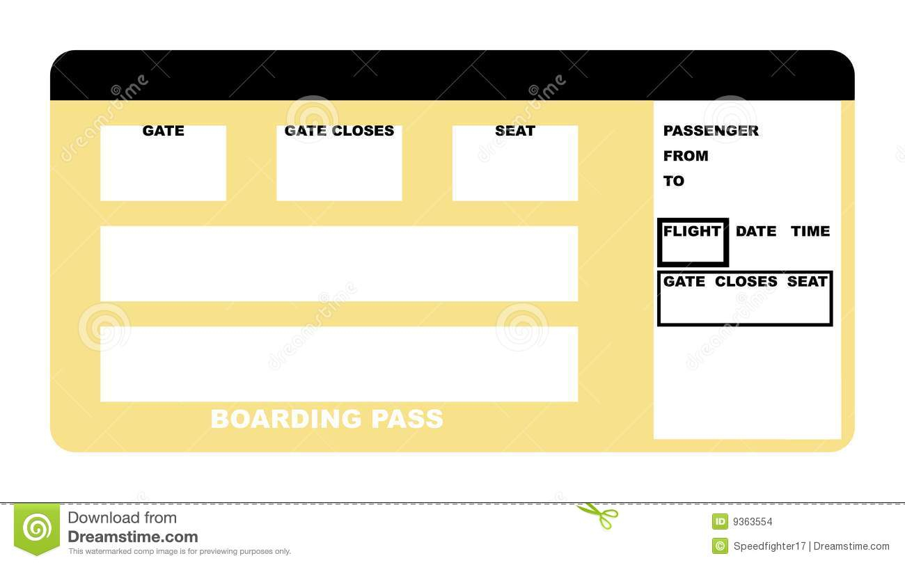 006 Airplane Invitations Tickets Blank Plane Ticket With Regard To Plane Ticket Template Word