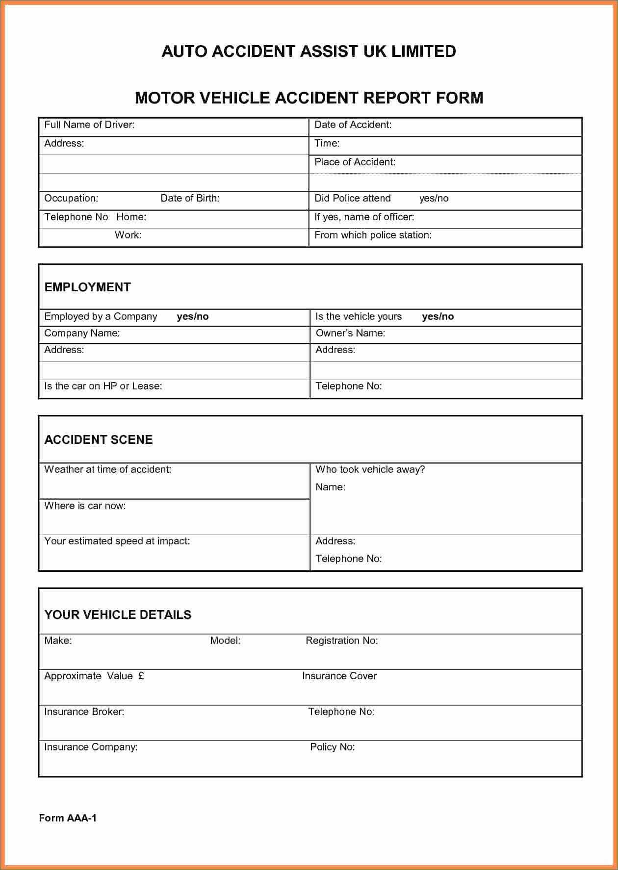 006 Template Ideas Accident Report Forms Lively Incident Inside Accident Report Form Template Uk