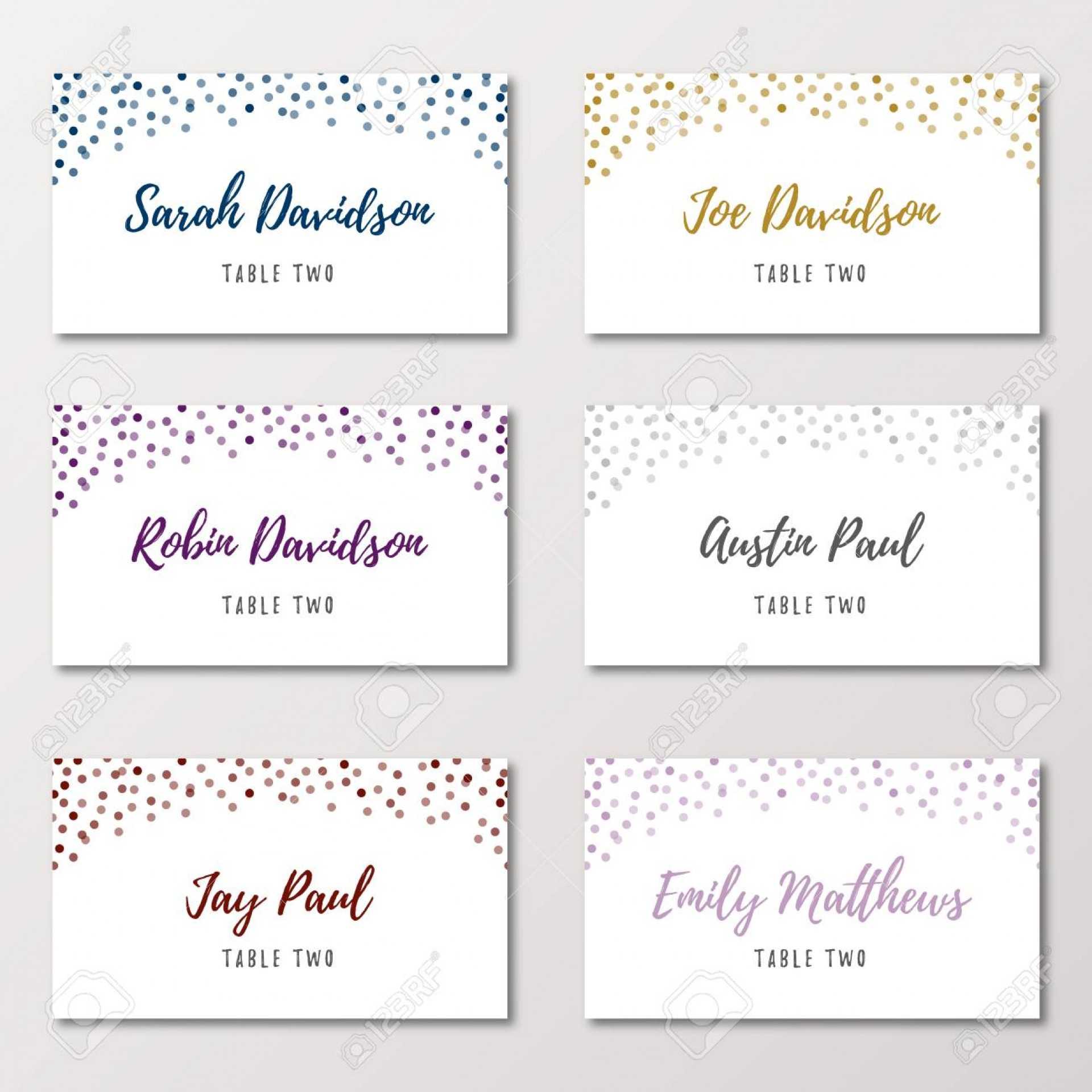 006 Template Ideas Place Card Placement For Outstanding Inside Place Card Template 6 Per Sheet
