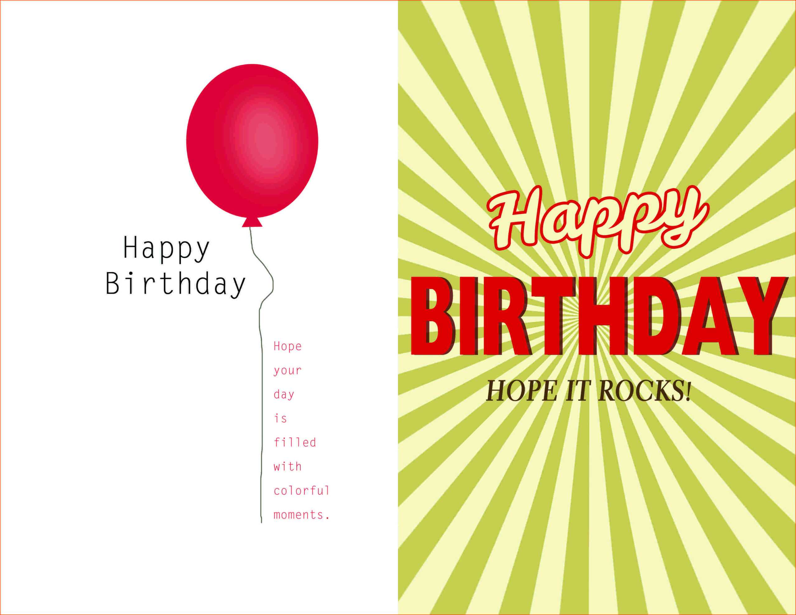 007 Template Ideas Creative Birthday Invitation Quarter Fold Throughout Birthday Card Publisher Template