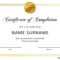 009 Certification Of Completion Template With Regard To Certification Of Completion Template