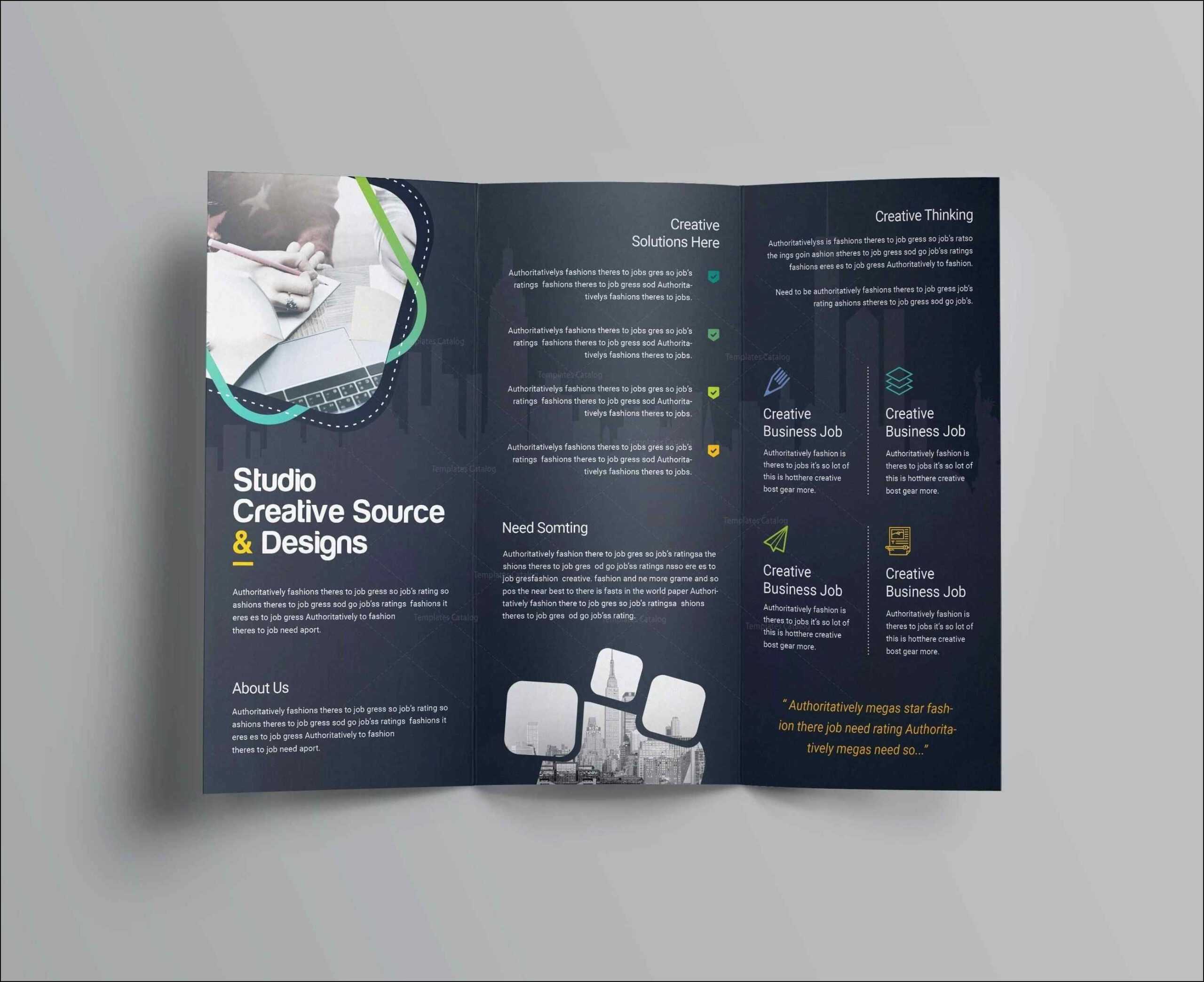 010 Template Ideas Flyer Templates For Word Free Bifold In Microsoft Word Brochure Template Free