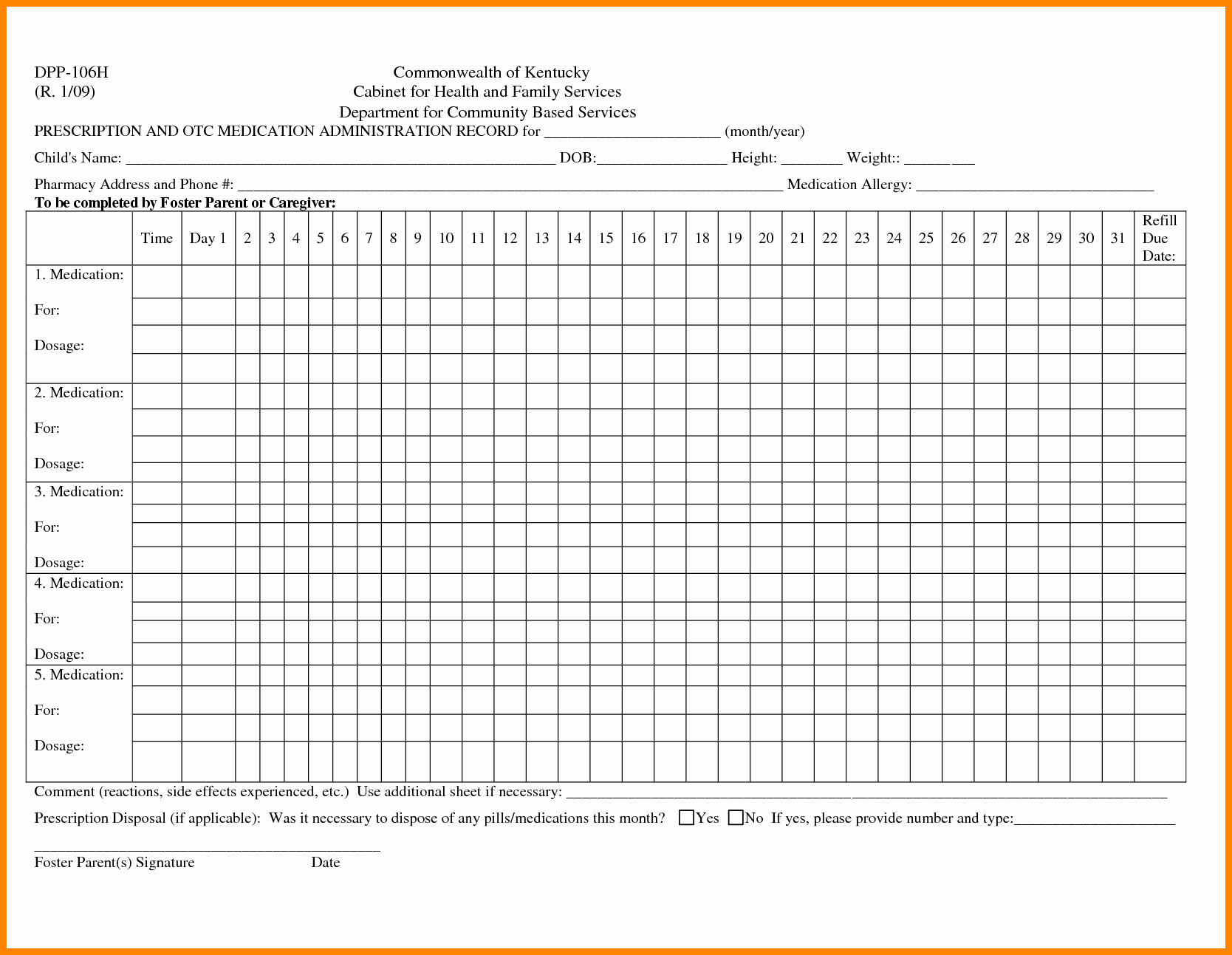 011 Medication Administration Record Template Ideas Lovely With Med Card Template