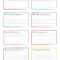 011 Placement 3X5 Index Card Template Excel With Format In 3 X 5 Index Card Template