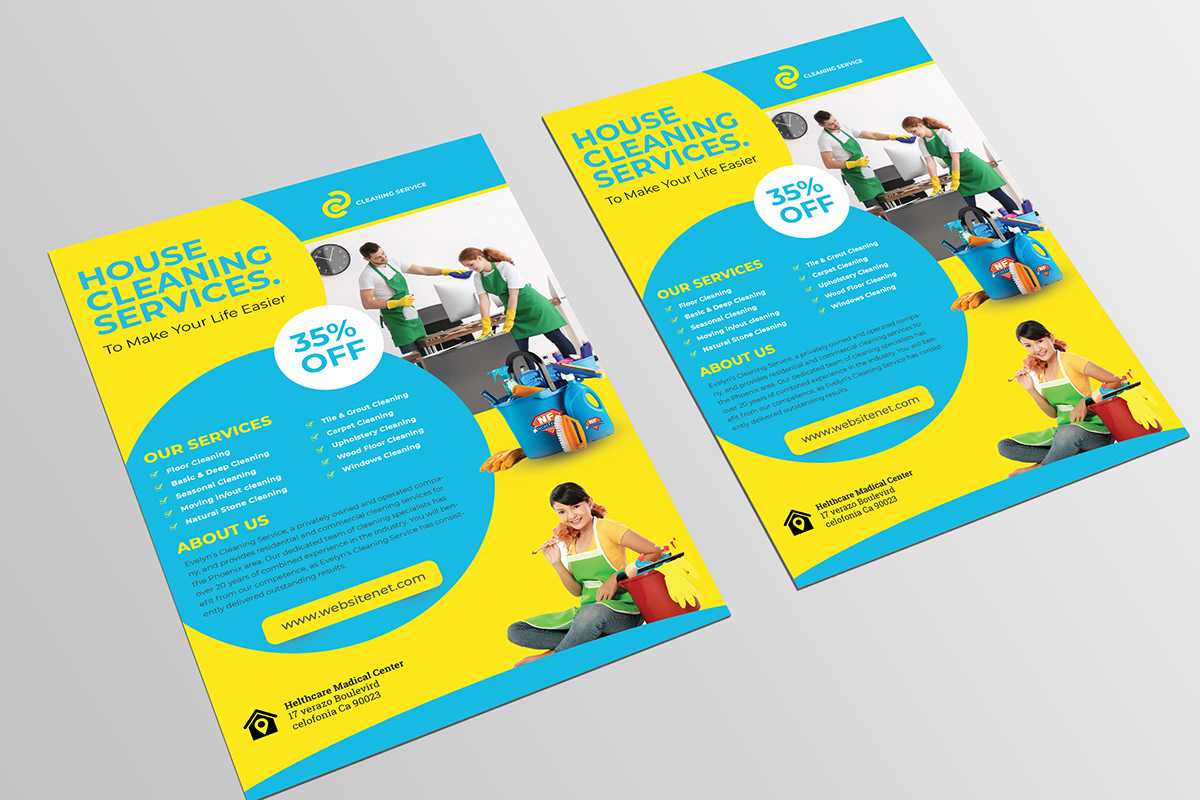 012 Template Ideas Cleaning Service Flyer Remarkable Psd Throughout Commercial Cleaning Brochure Templates