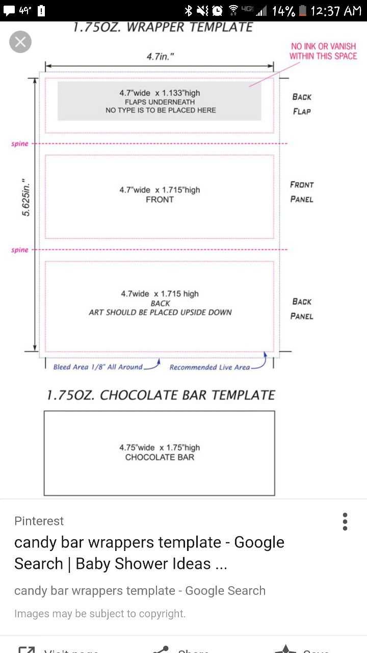 013 Hershey Candy Bar Wrapper Template Awesome Ideas For Pertaining To Candy Bar Wrapper Template For Word