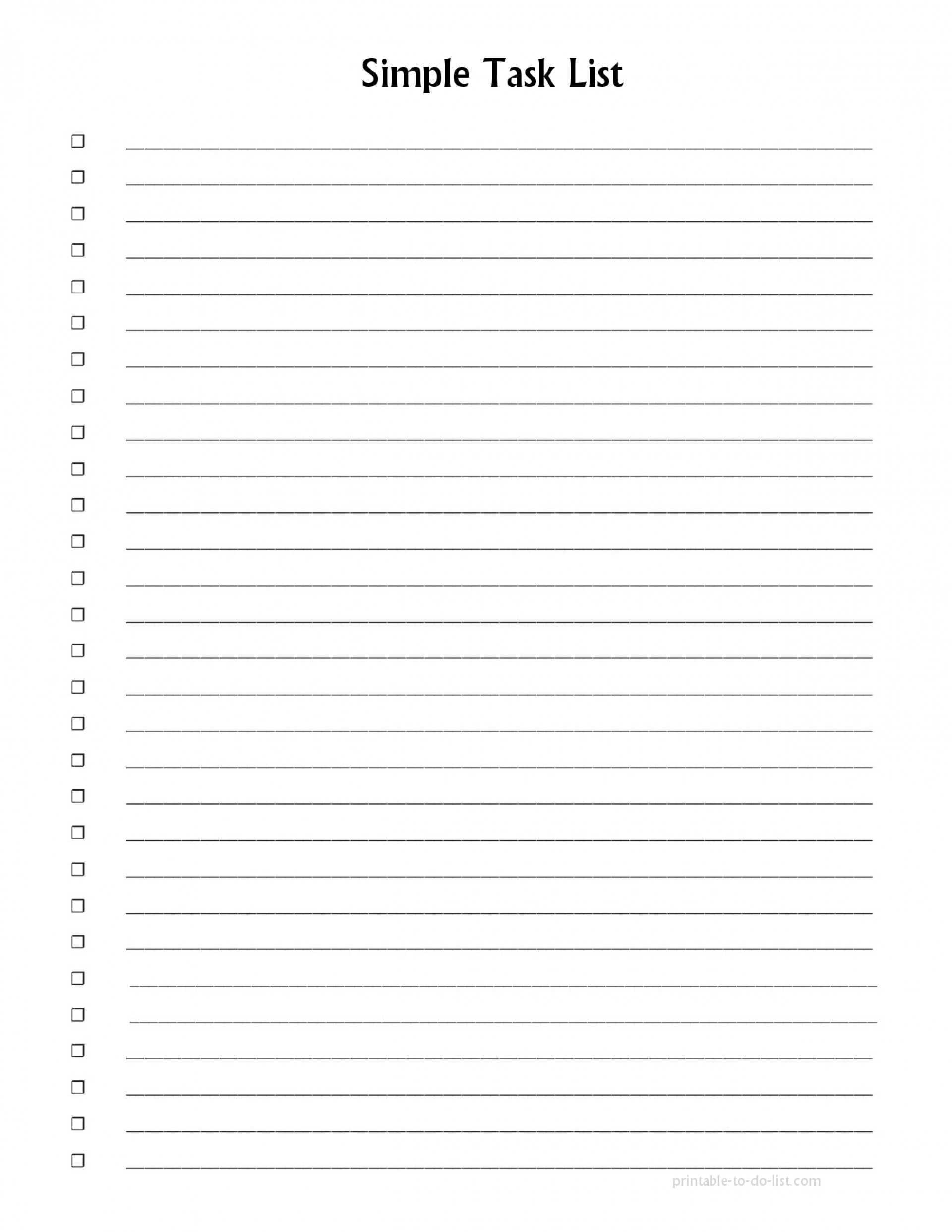 018 Blank Checklist Template Word Ideas Collection Of For Blank Checklist Template Word