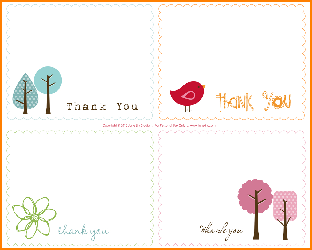 020 Thank You Card Templates Template Free Unbelievable In Thank You Card Template Word