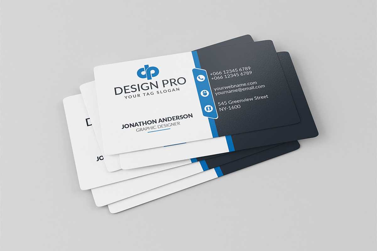 021 Blank Business Card Template Free Download Staggering With Regard To Visiting Card Illustrator Templates Download