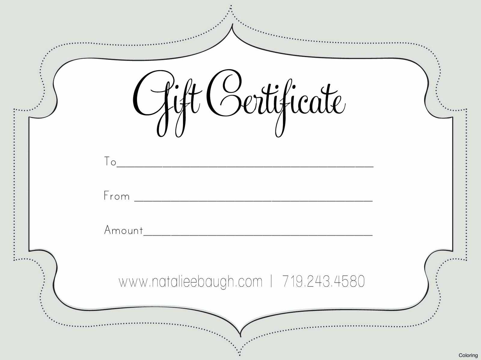 022 Gift Registry Card Template Free New Nail Certificate With Nail Gift Certificate Template Free