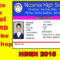 022 School Id Card Template Photoshop Maxresdefault Regarding High School Id Card Template