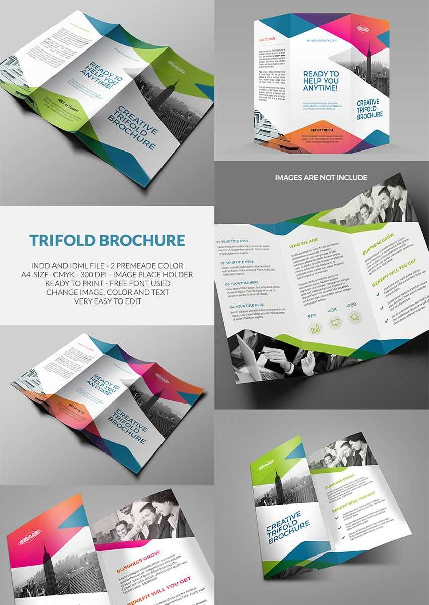023 Indesign Brochure Templates Free Download Template With Brochure Templates Free Download Indesign
