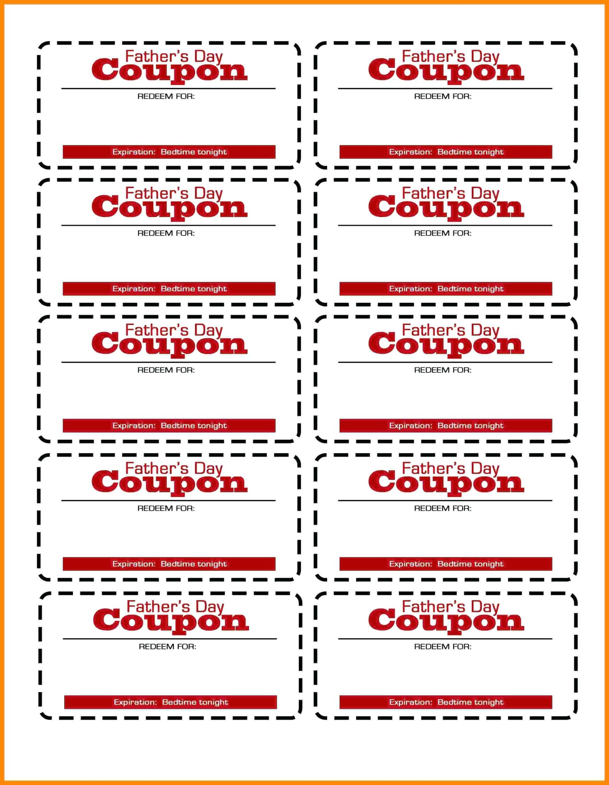 024 Blank Coupon Template Free Ideas Printable Templates Pertaining To Blank Coupon Template Printable