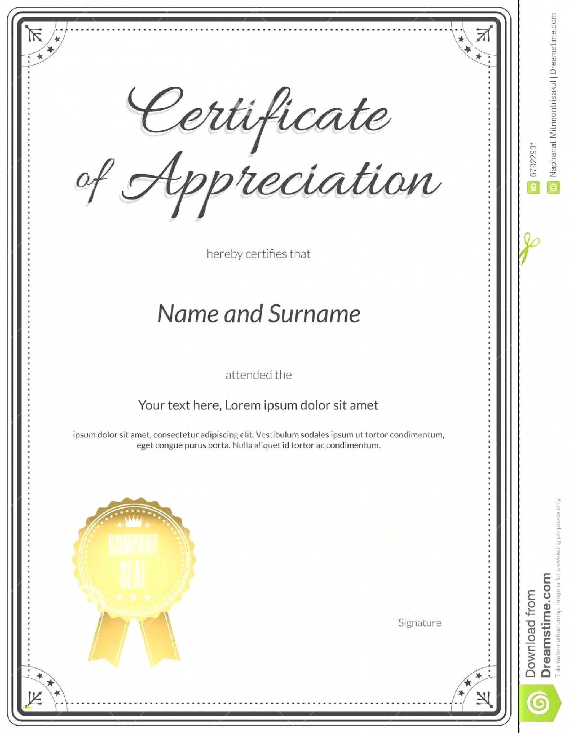 024 Template Ideas Certificateofcompletion Certificate Of Pertaining To Certificate Of Recognition Word Template