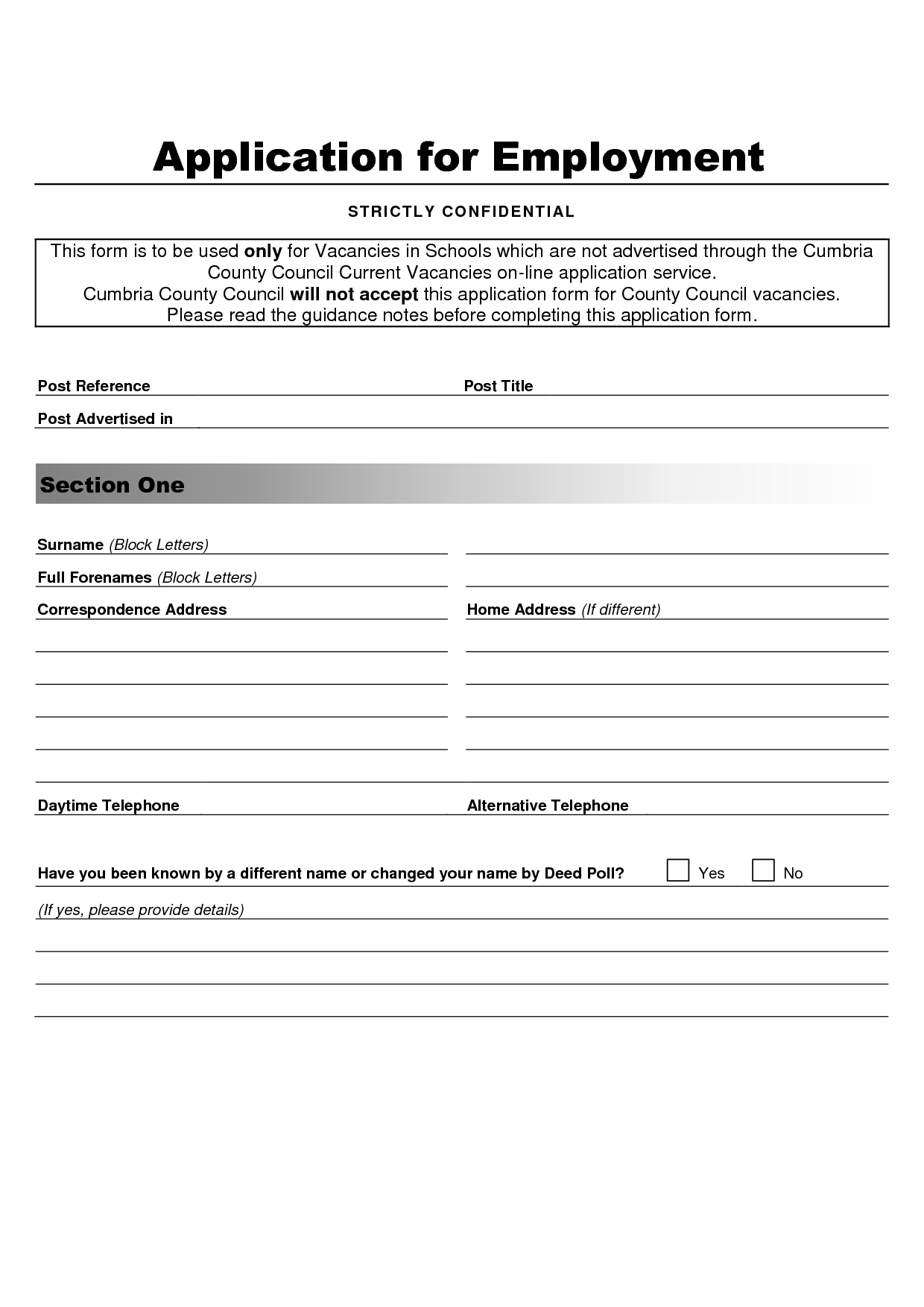 026 Employment Application Template Microsoft Word Job Form Inside Employment Application Template Microsoft Word