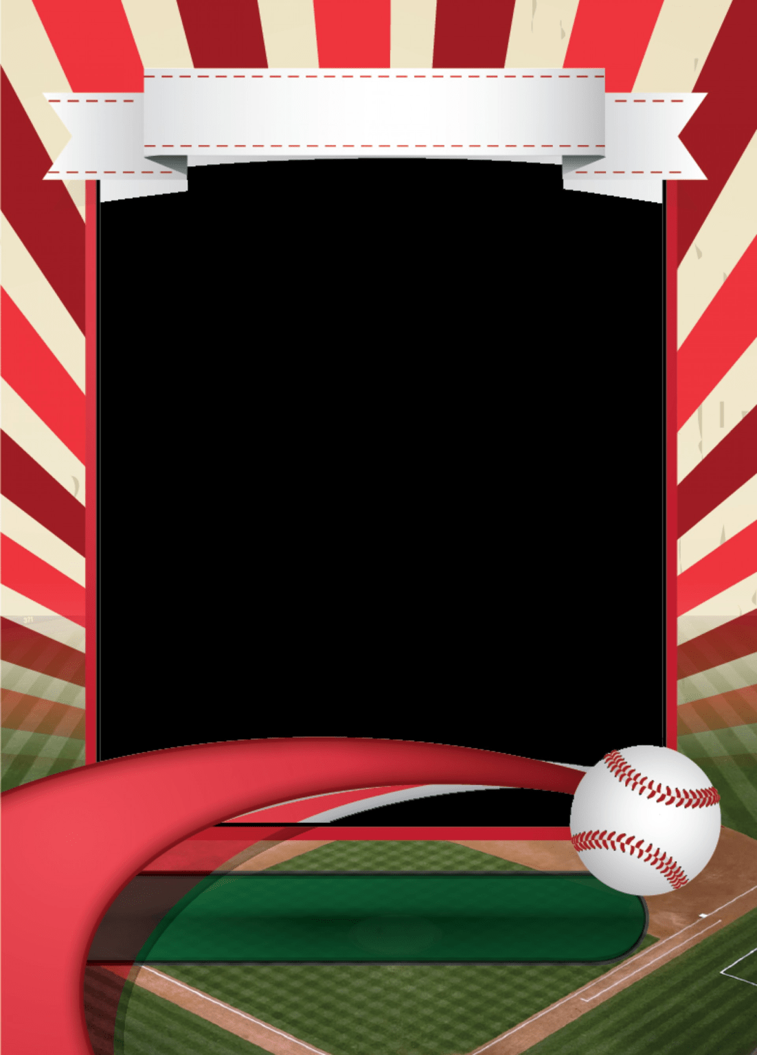 Printable Baseball Card Template