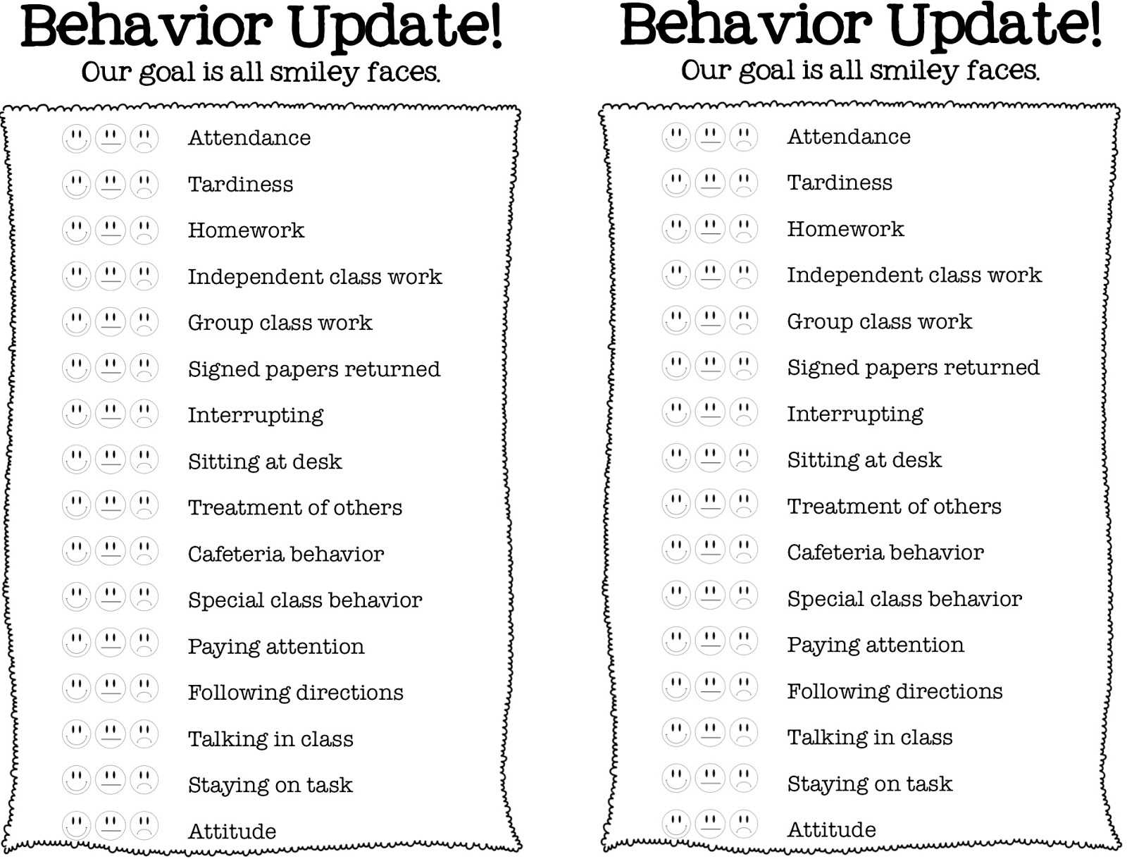 037 Template Ideas Daily Behavior Report Card 139545 Inside Daily Behavior Report Template
