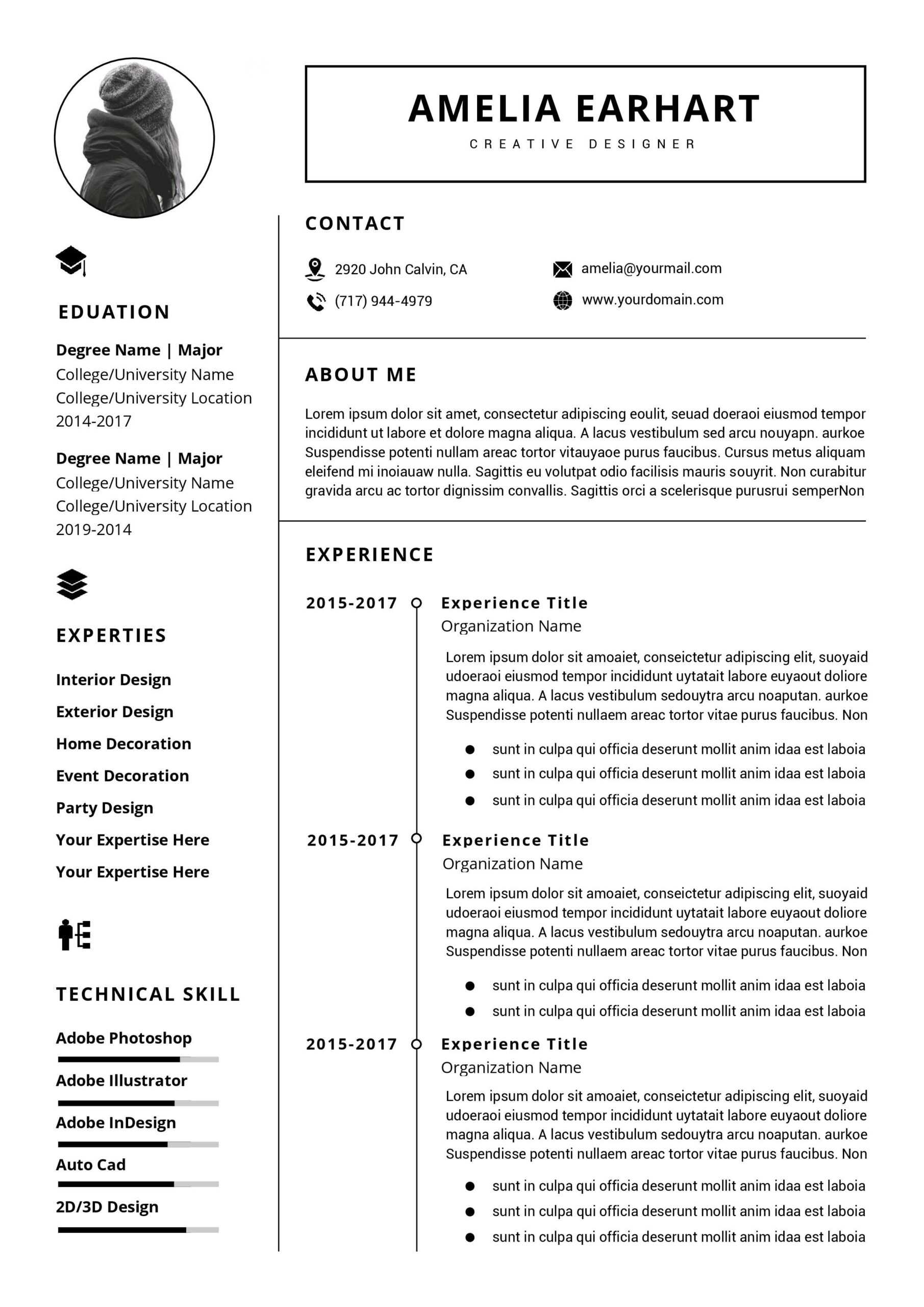 039 Free One Page Resume Template Word Ideas Awful Microsoft Regarding Microsoft Word Resume Template Free