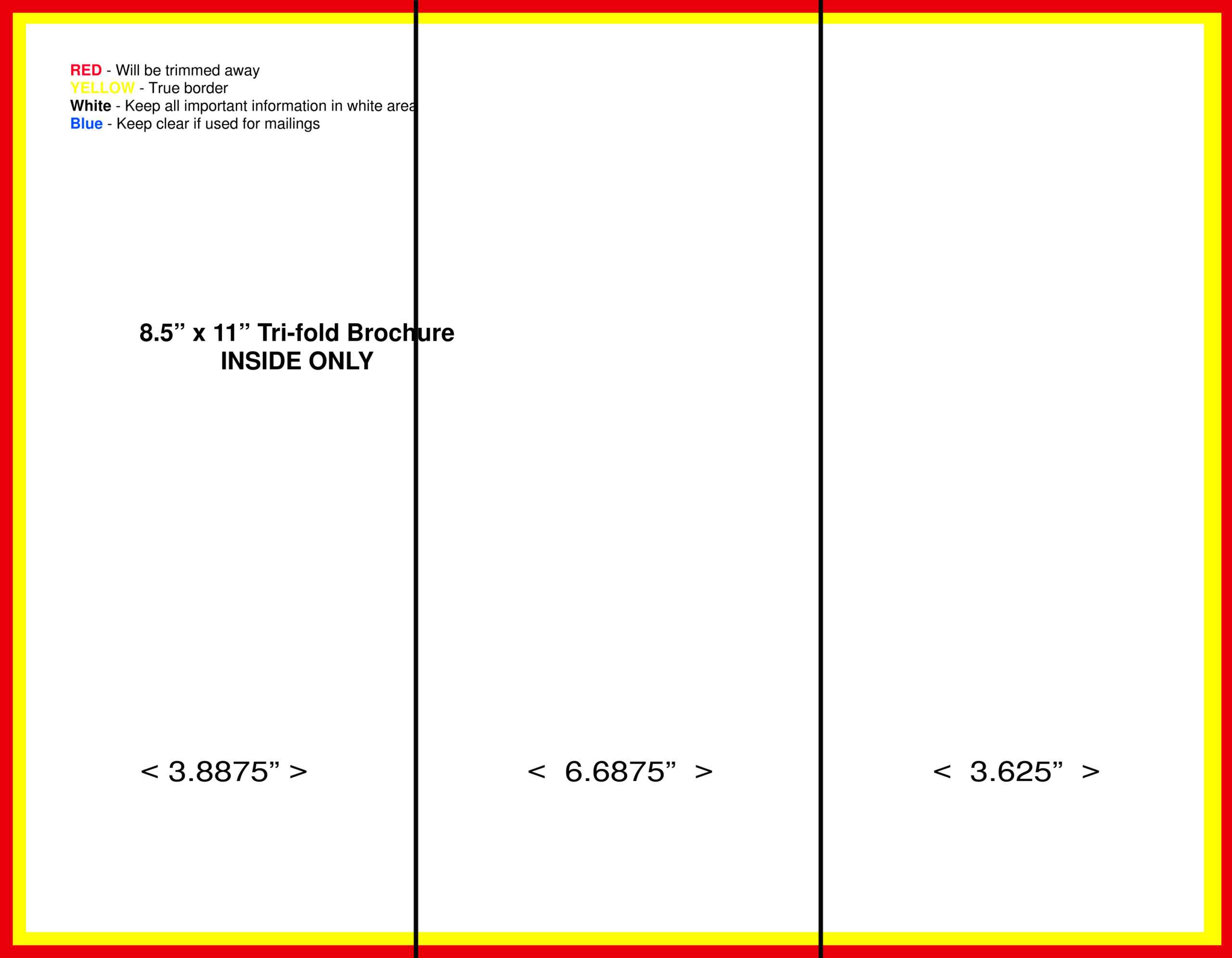 10+ 3 Fold Brochure Templates | 1Mundoreal Within Brochure Folding Templates