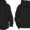 10 Pullover Hoodie Template Images – Black Blank Hoodie Pertaining To Blank Black Hoodie Template