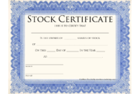 10+ Share Certificate Templates | Word, Excel &amp; Pdf intended for Corporate Share Certificate Template