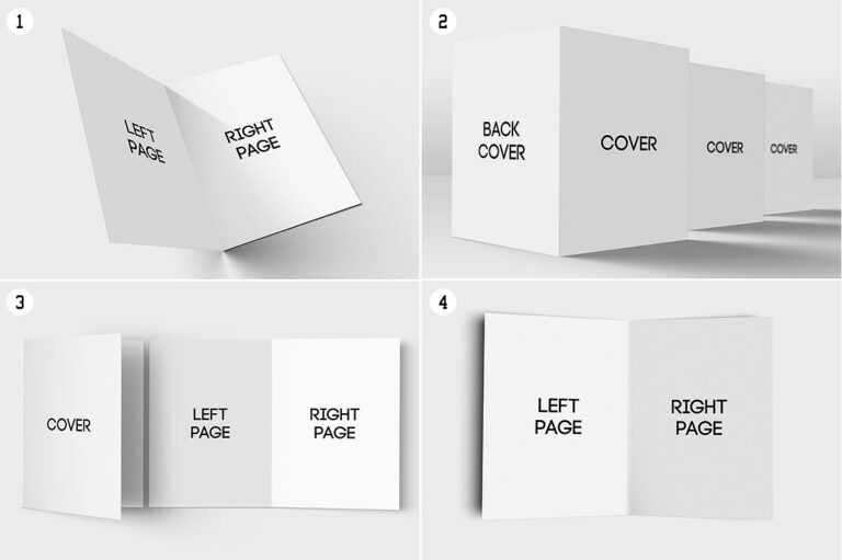 11 folded card designs templates psd ai free
