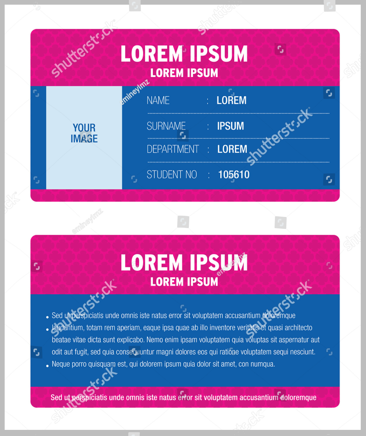 11+ Iconic Student Card Templates - Ai, Psd, Word | Free Inside Isic Card Template