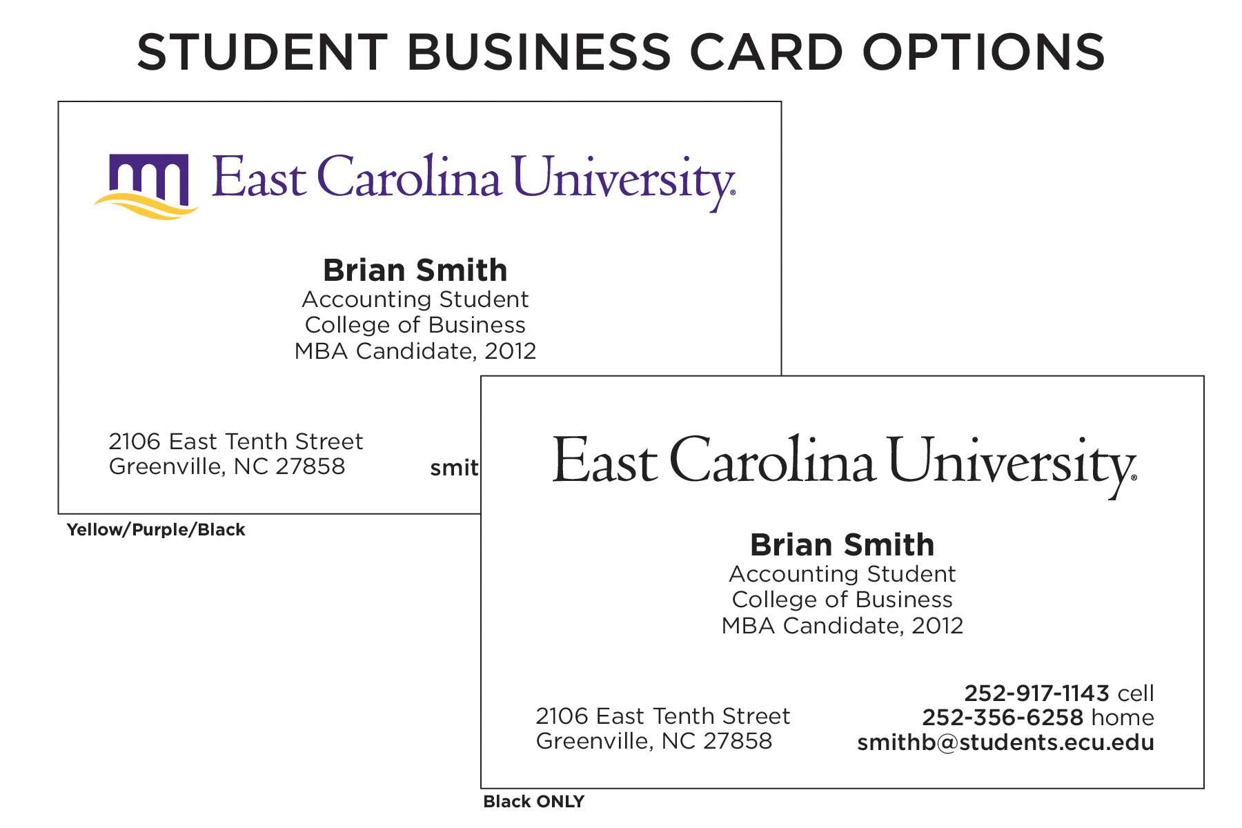12 Best Photos Of Student Business Card Templates Free Throughout Student Business Card Template