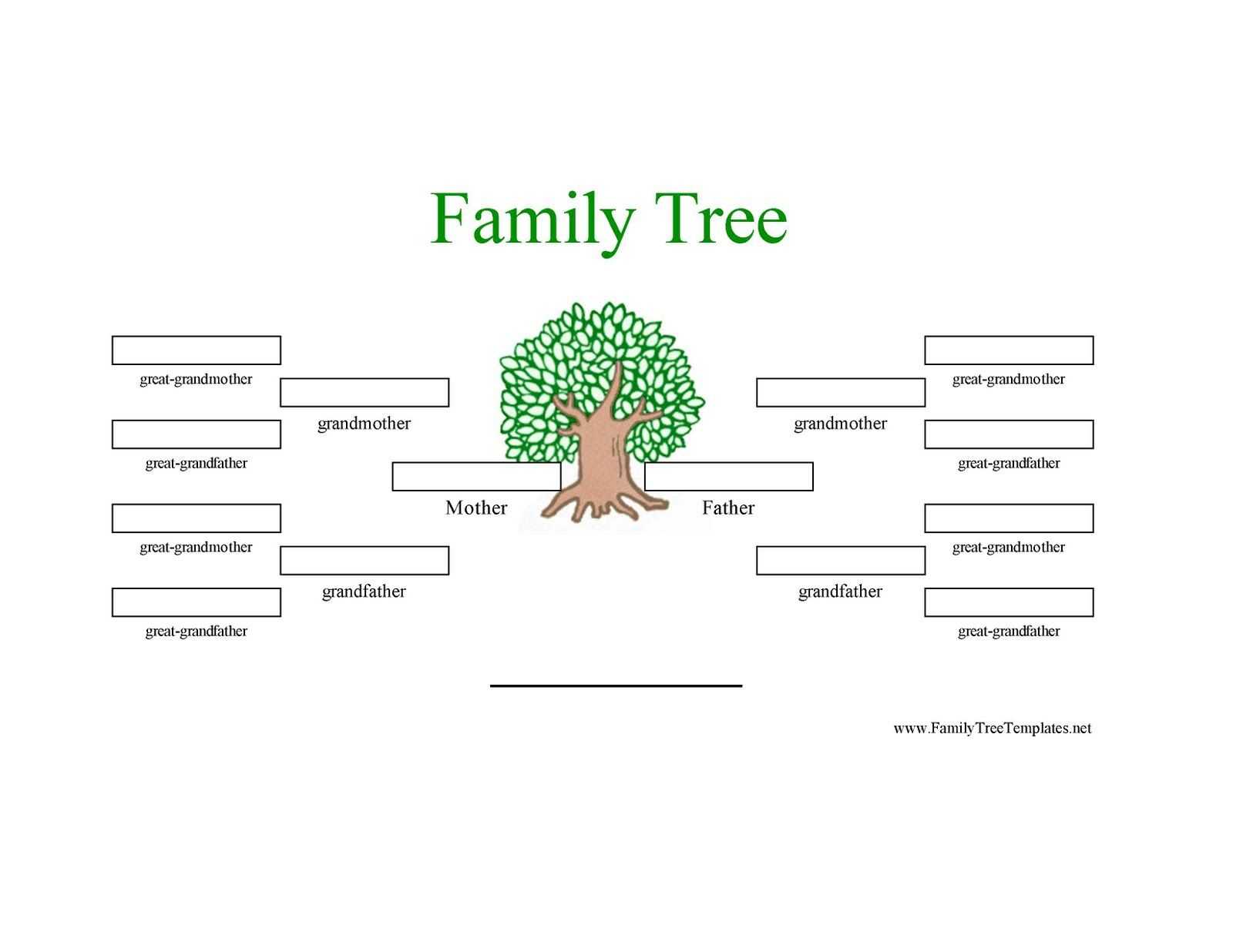 12 Generation Family Tree Sample | Generations Family Tree Throughout Blank Family Tree Template 3 Generations