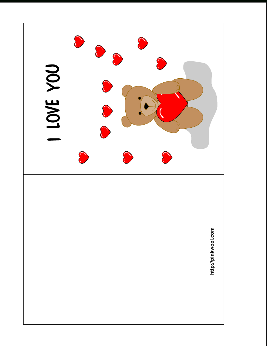13 Free Card Templates For Printing Images – Valentine's Day Regarding Free Templates For Cards Print