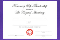 14+ Honorary Life Certificate Templates - Pdf, Docx | Free with regard to Life Membership Certificate Templates