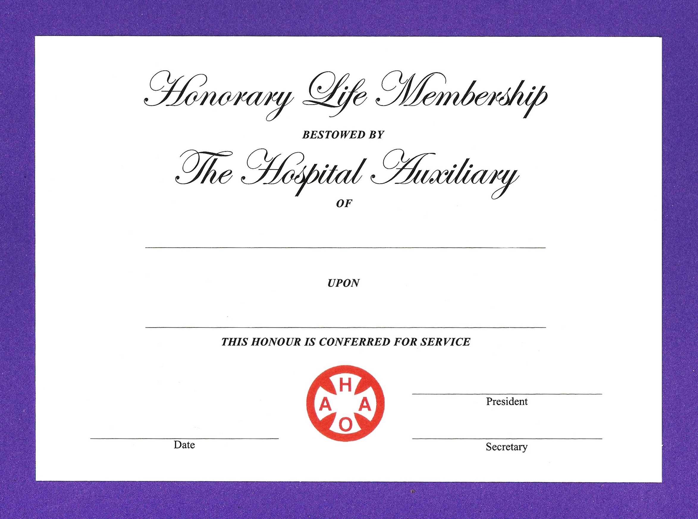 14+ Honorary Life Certificate Templates – Pdf, Docx | Free With Regard To Life Membership Certificate Templates