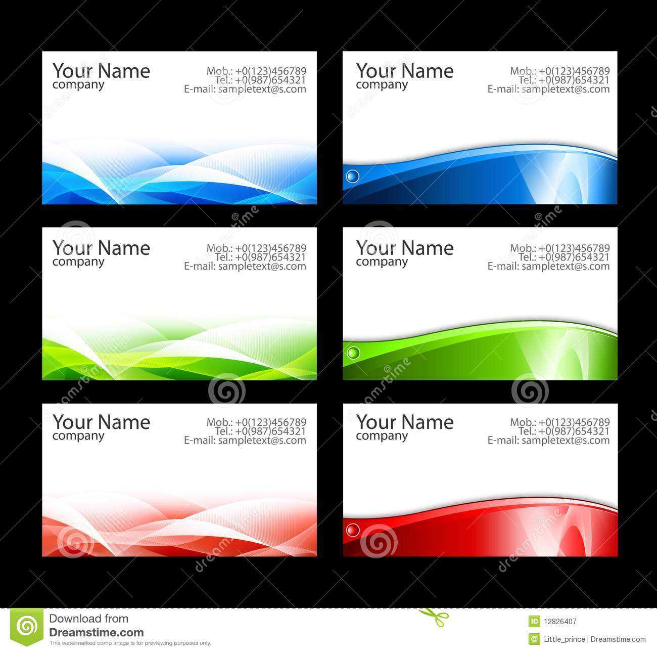 15 Free Avery Business Card Templates Images – Free Business For Calling Card Free Template