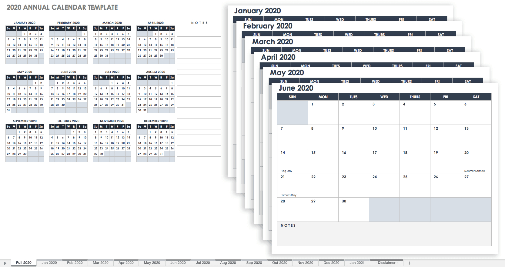 15 Free Monthly Calendar Templates | Smartsheet Intended For Personal Word Wall Template
