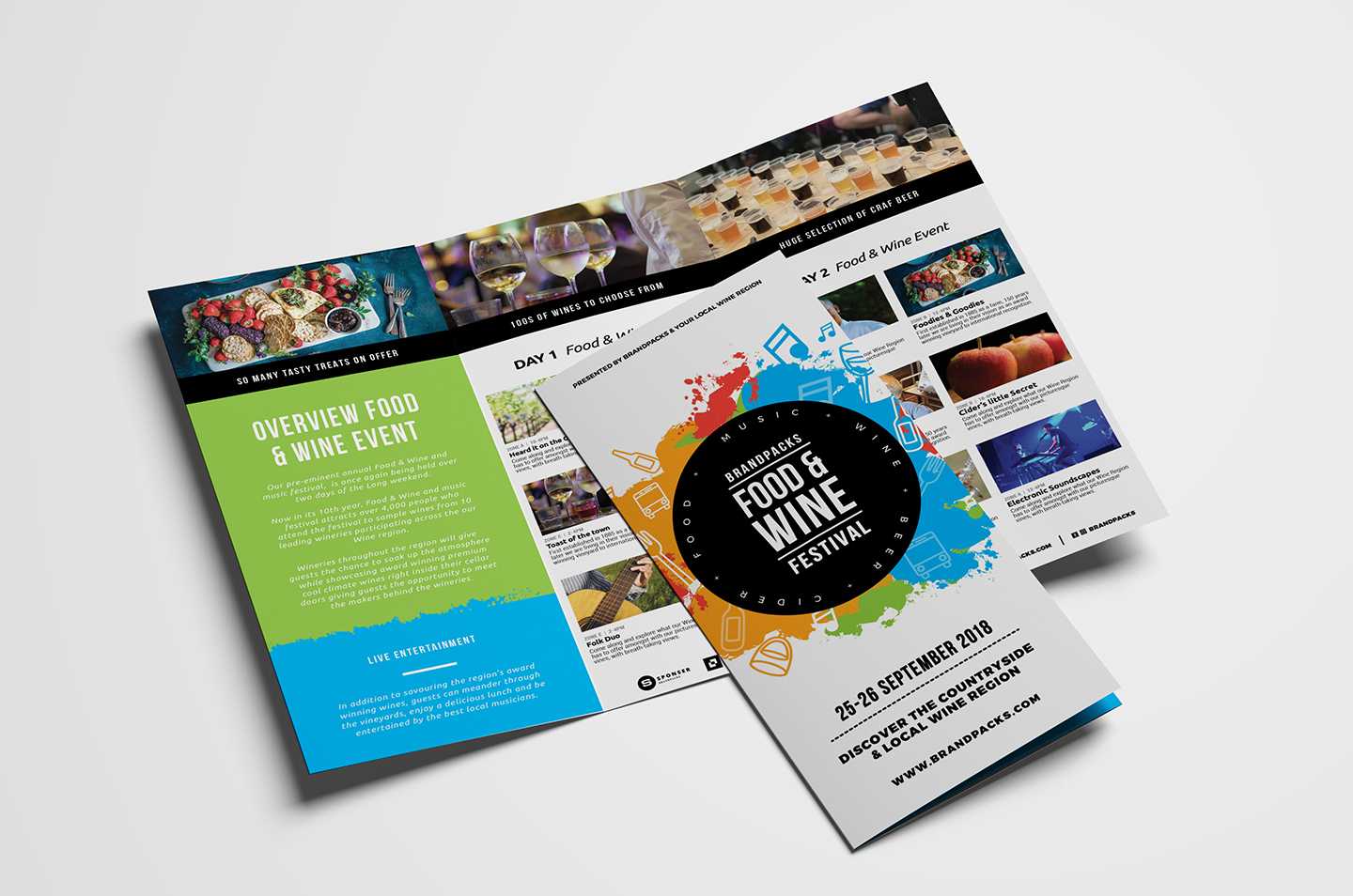 15 Free Tri Fold Brochure Templates In Psd & Vector – Brandpacks Within Brochure Templates Adobe Illustrator