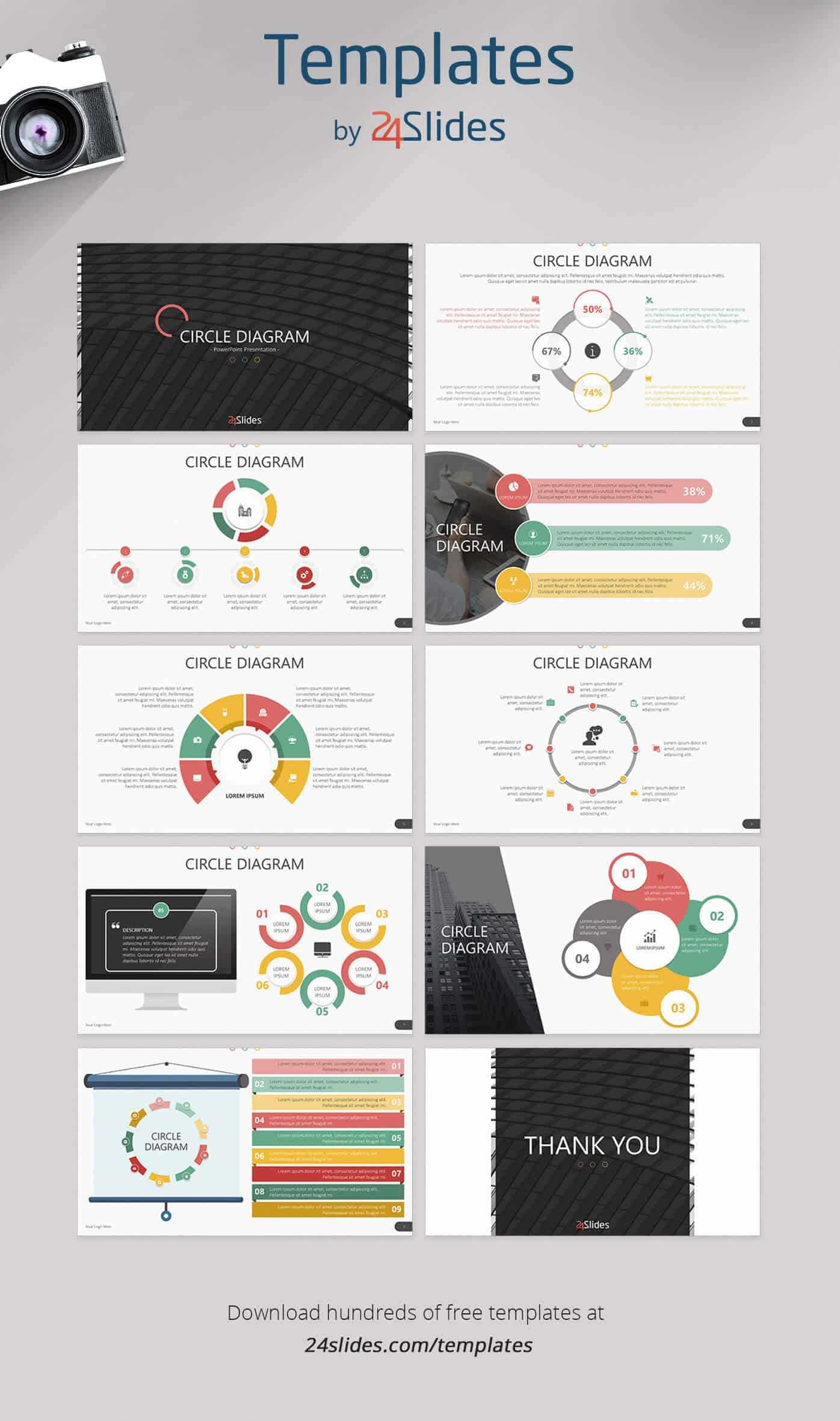 15 Fun And Colorful Free Powerpoint Templates | Present Better Pertaining To Powerpoint Photo Slideshow Template