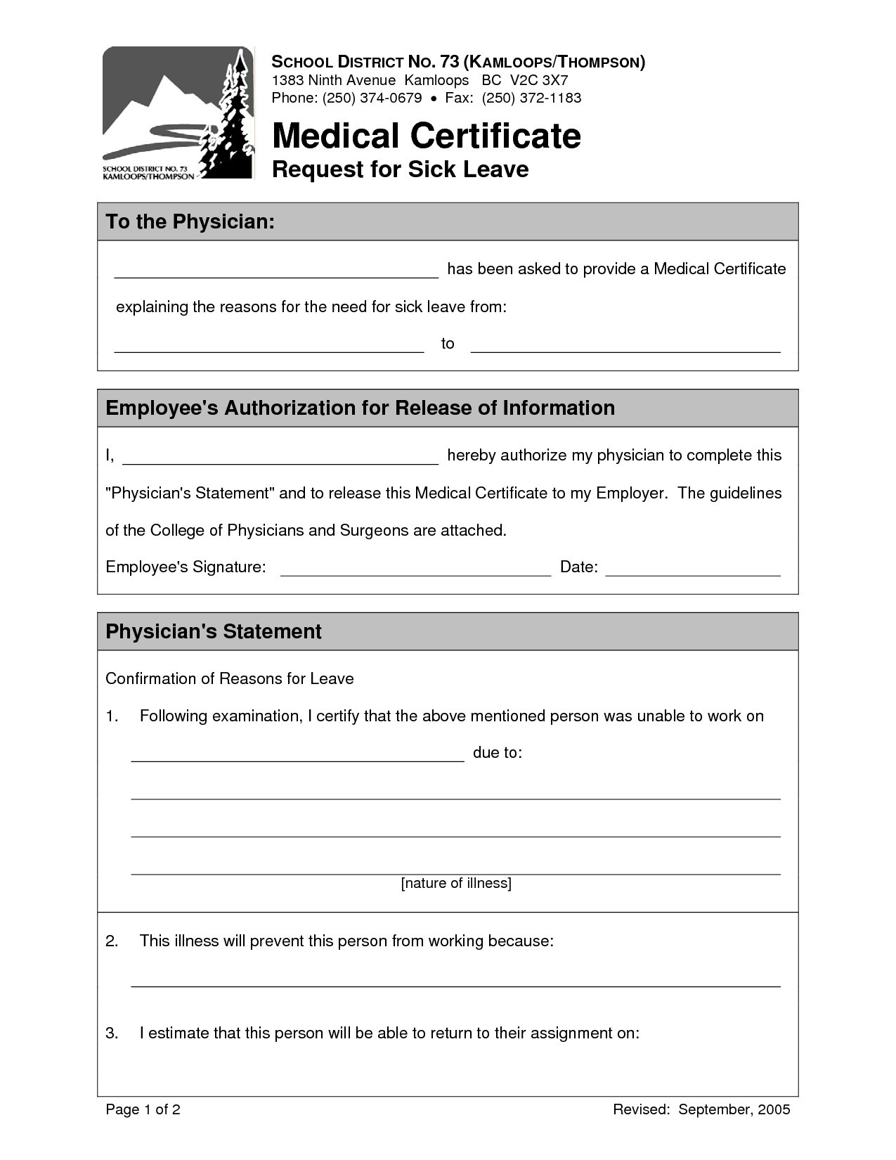 19+ Medical Certificate Templates For Leave - Pdf, Docs For Medical Report Template Doc