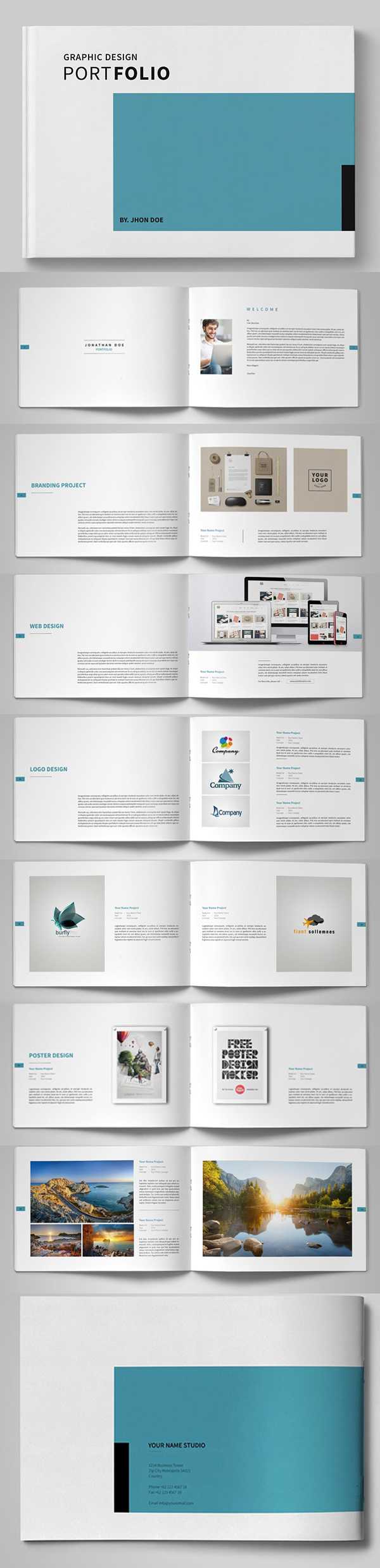 20 New Professional Catalog Brochure Templates | Design With Regard To Product Brochure Template Free