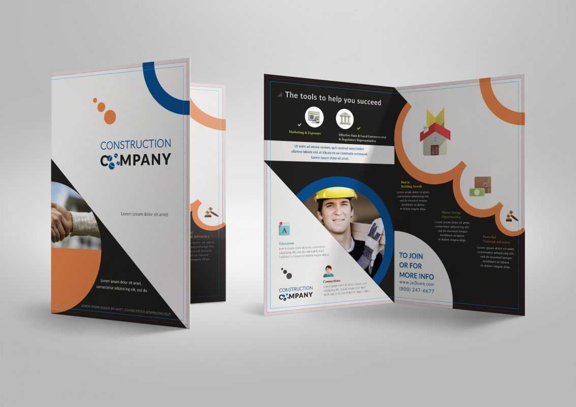 20 Single Fold Brochure Templates Throughout Half Page Brochure Template